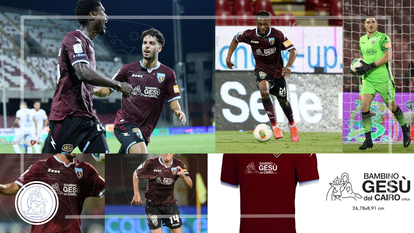 LA SALERNITANA ACCANTO ALL’ASSOCIAZIONE BAMBINO GESÙ DEL CAIRO ONLUS